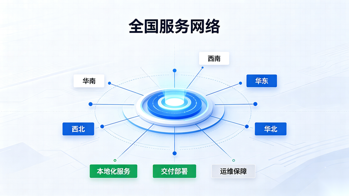 全国本地化服务体系